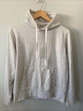 Women's Light Heather Gray Pullover Hoodie Sweatshirt